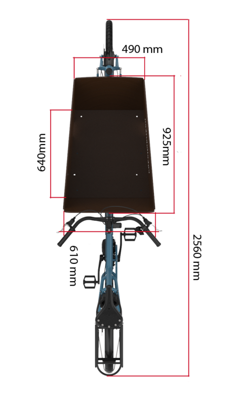 Bakfiets lång