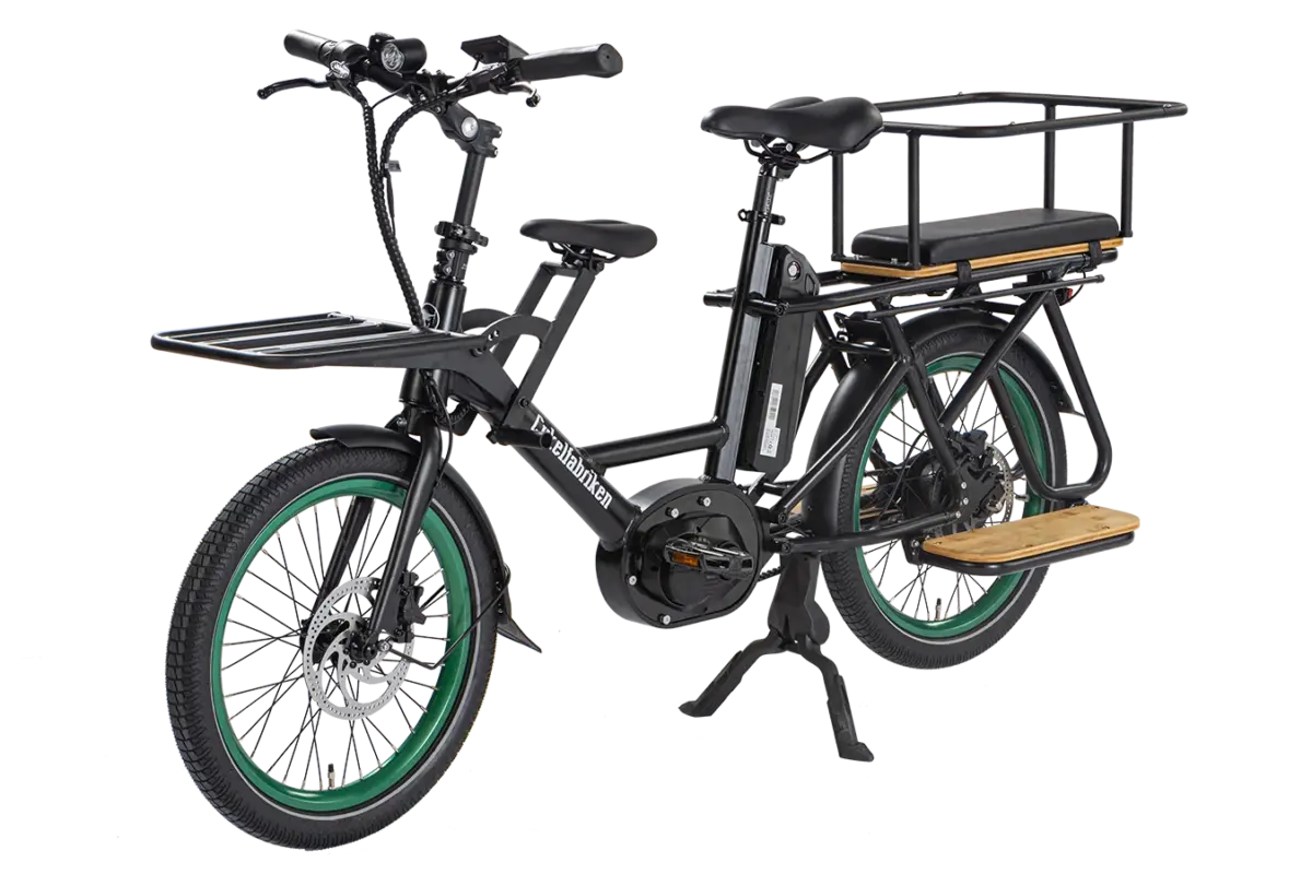 Oma Longtail Cykel - Perfekt för Bekväma Resor
